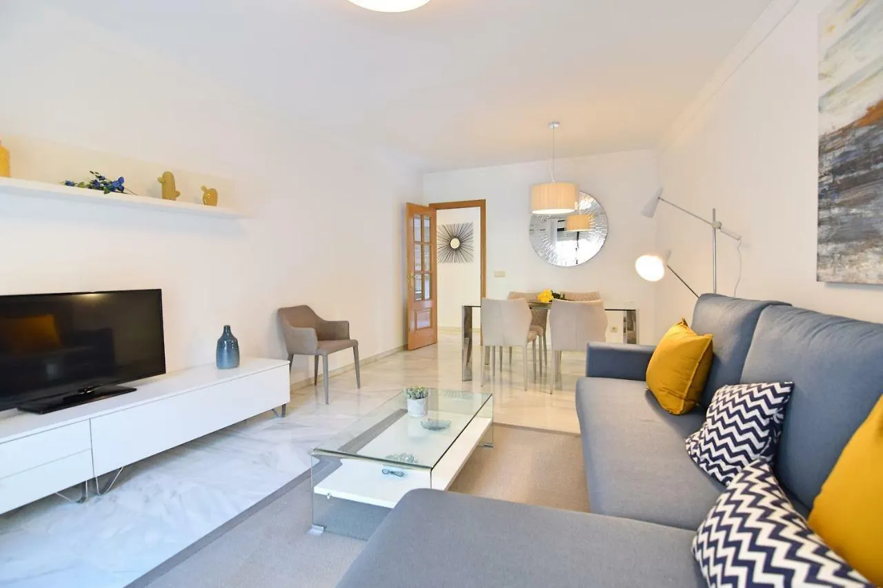 Appartement Apt Puerto Malagueta Solo Familias Málaga